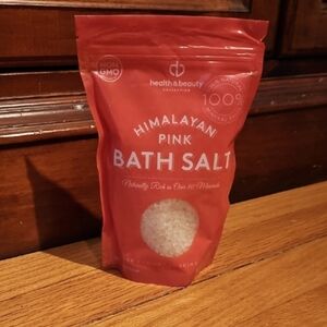Himalayan Pink Bath Salt, Mineral-Rich, Non-GMO, NWT